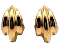 C-shaped Chunky Stud Earrings