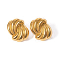 Golden Contour Earrings