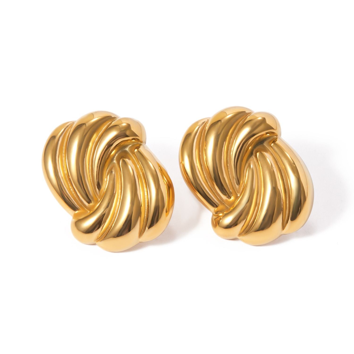 Golden Contour Earrings