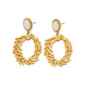 Athena Laurel Drop Earrings