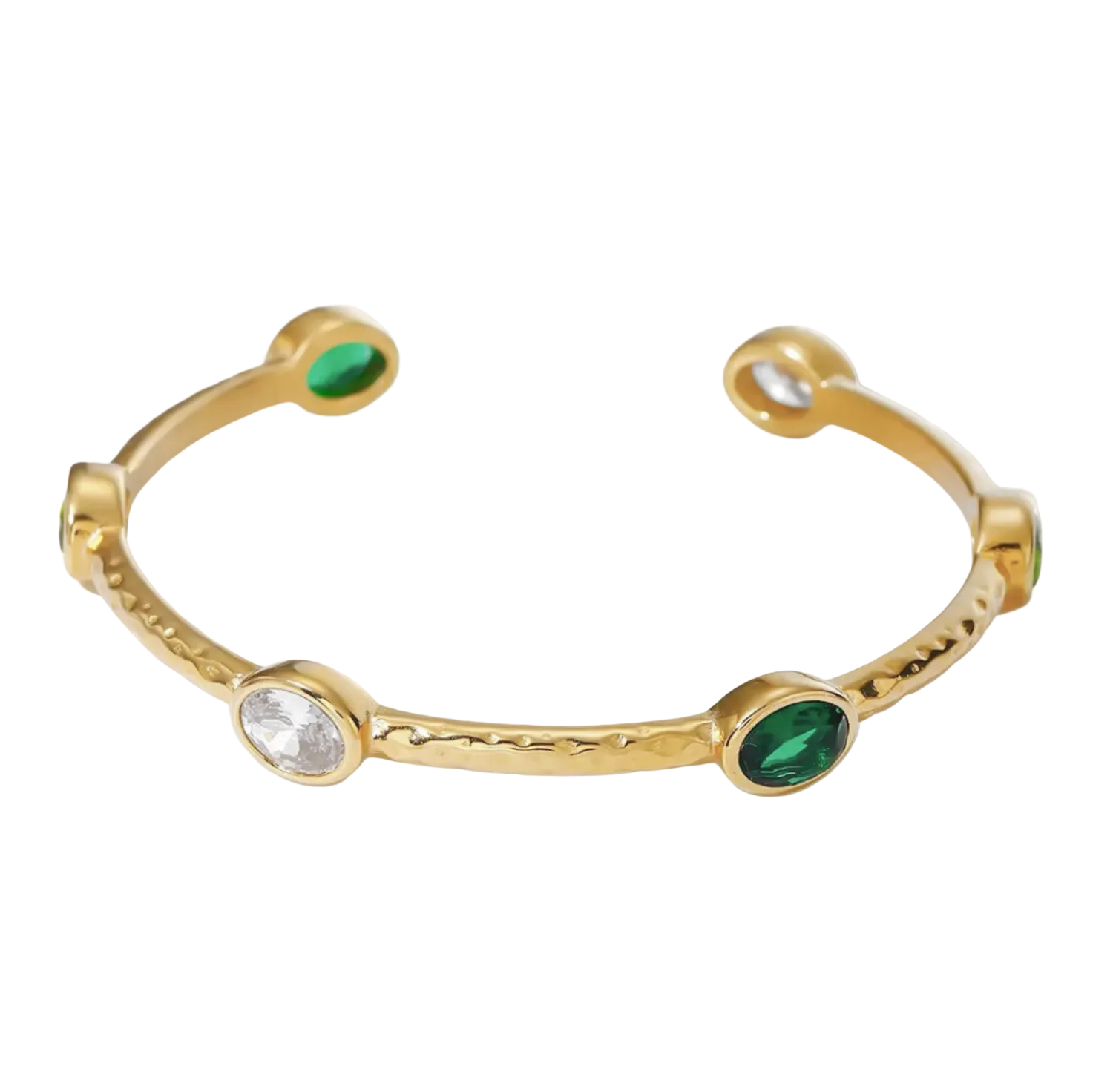 Verdant Hammered Cuff