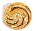 SpiralDisc Brooch