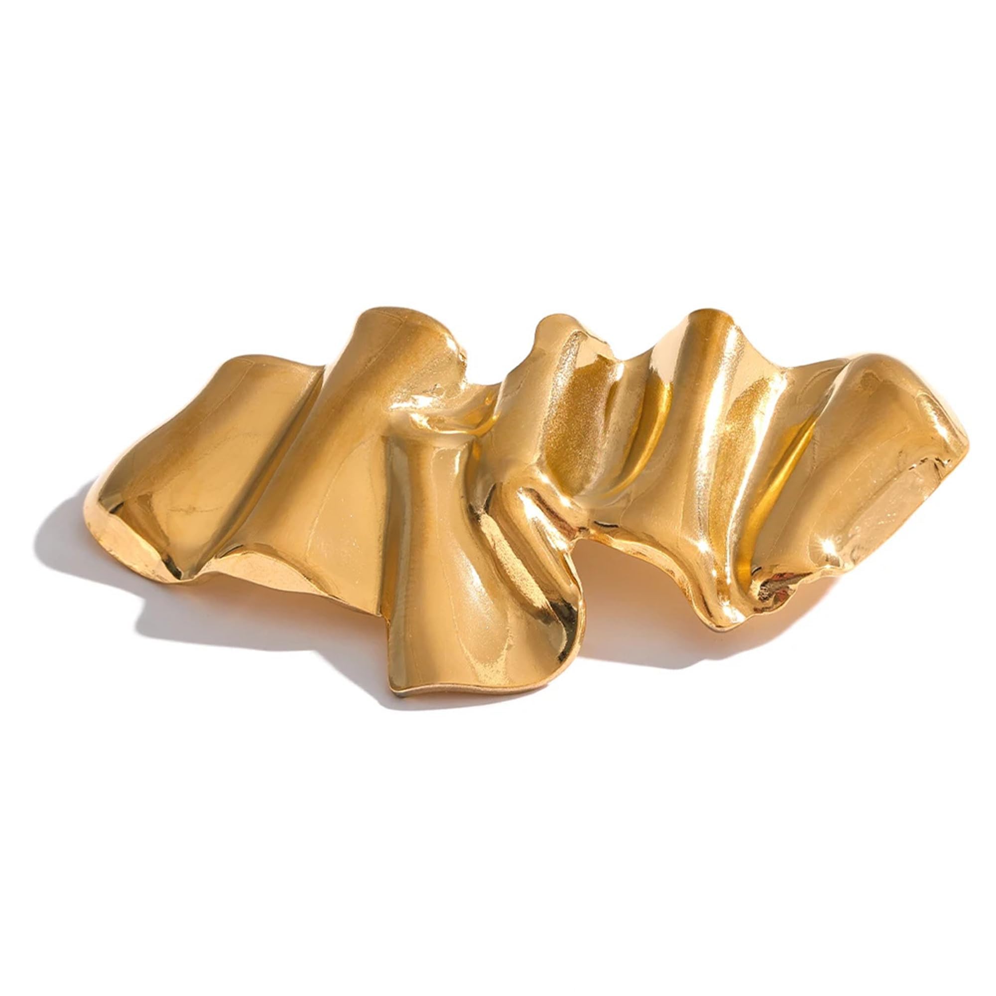 Ruffled Elegance Brooch