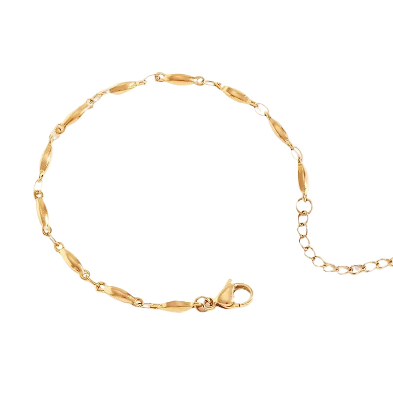 Bean Link Anklet