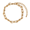 Looped Bow Anklet