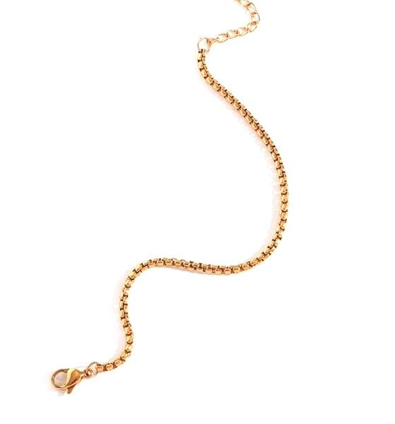 Boxline Anklet