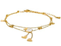 Heartthrob Layered Anklet