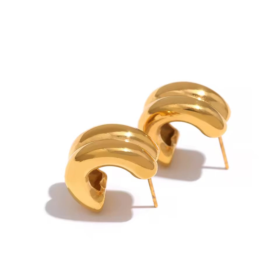 Crescent Duo Earrings
