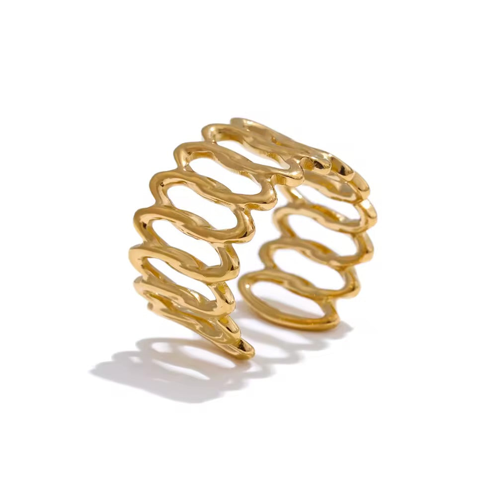 Contour Loop Ring