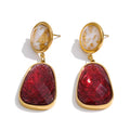 Geo Drop Earrings