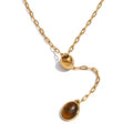Dew Drop Lariat Necklace