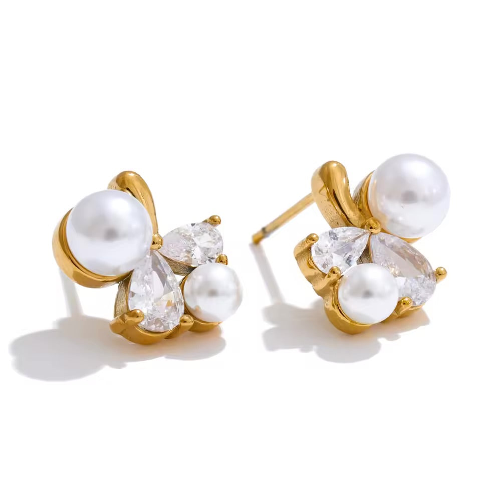 Luster Cluster Studs