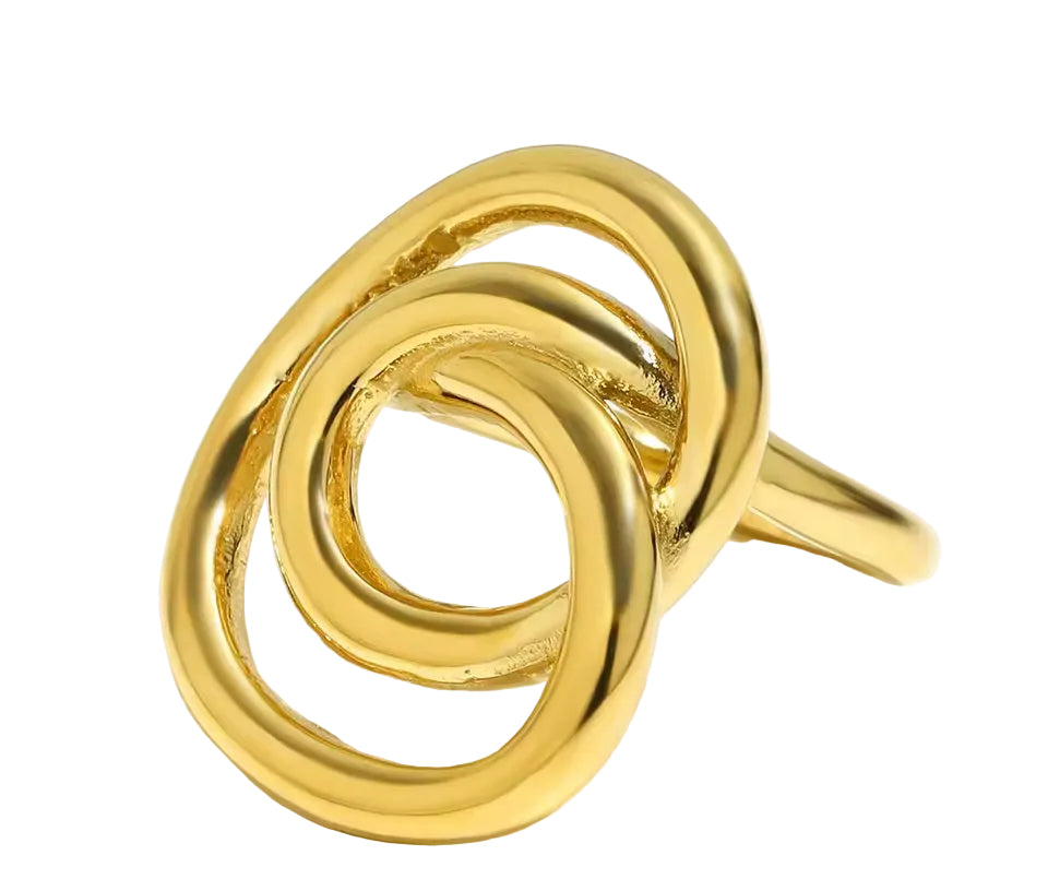Orbit Swirl Ring