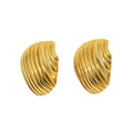 Irregular Etched Earrings