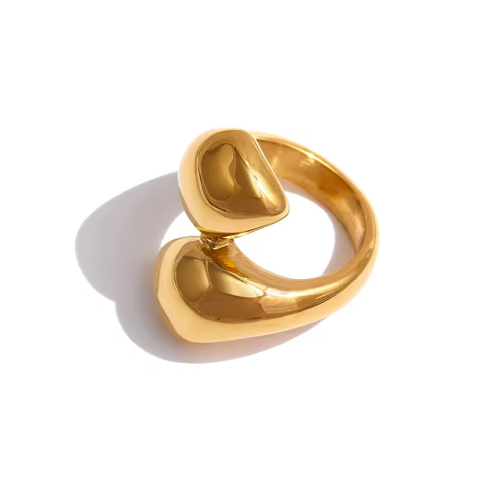 Sculpted Flow Ring