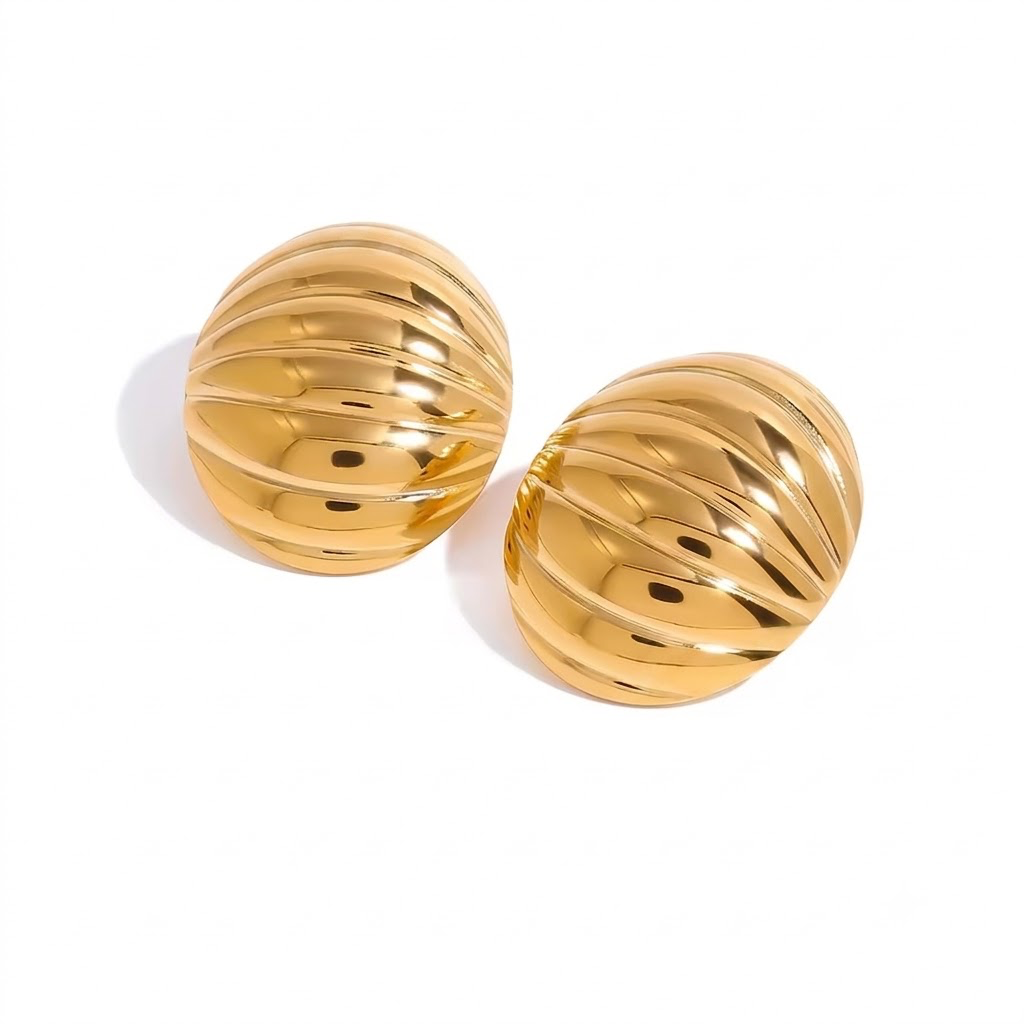 Curved Ripple Studs