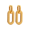 Classic Link Drop Earrings