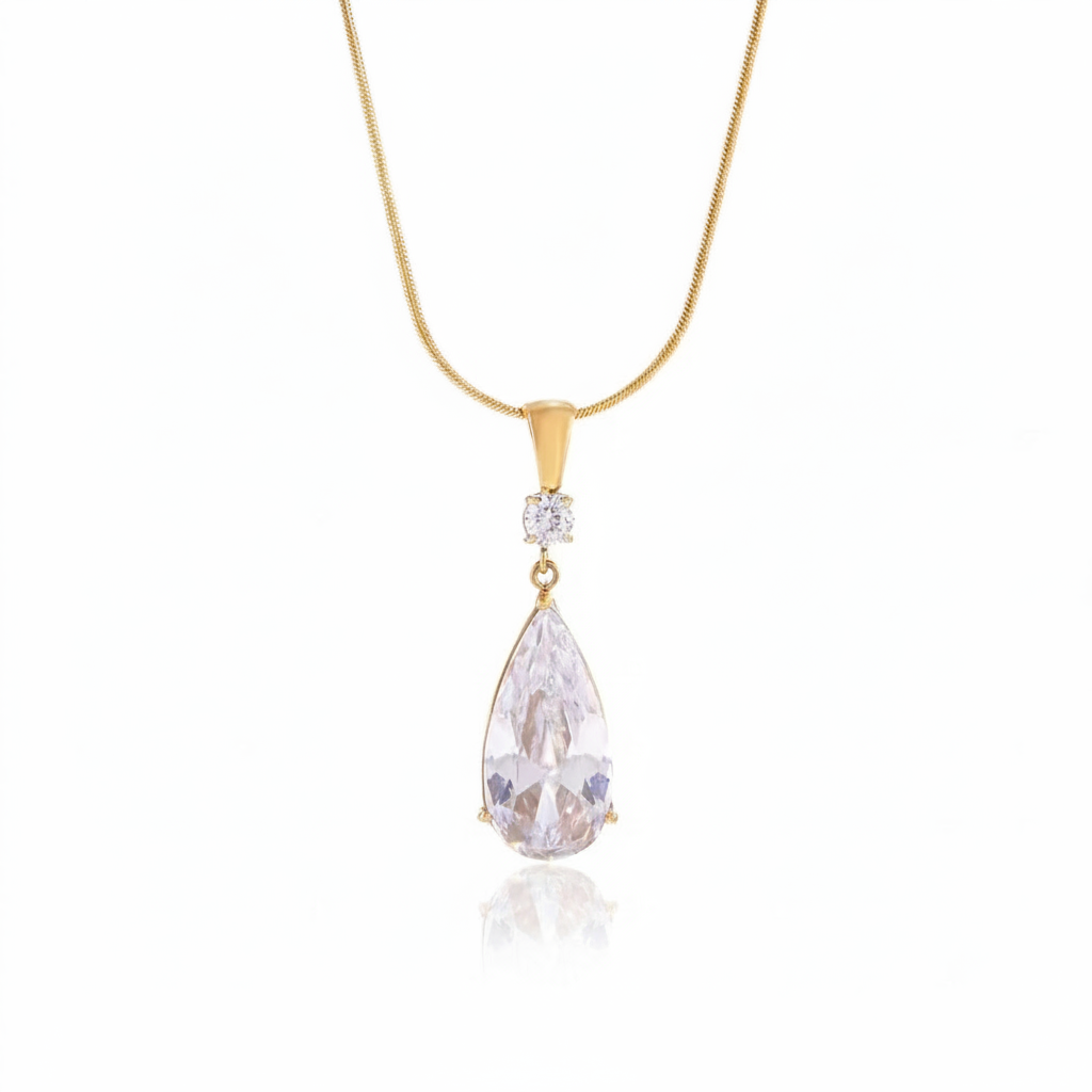 Delicate Teardrop Necklace
