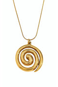 Golden Spiral Necklace