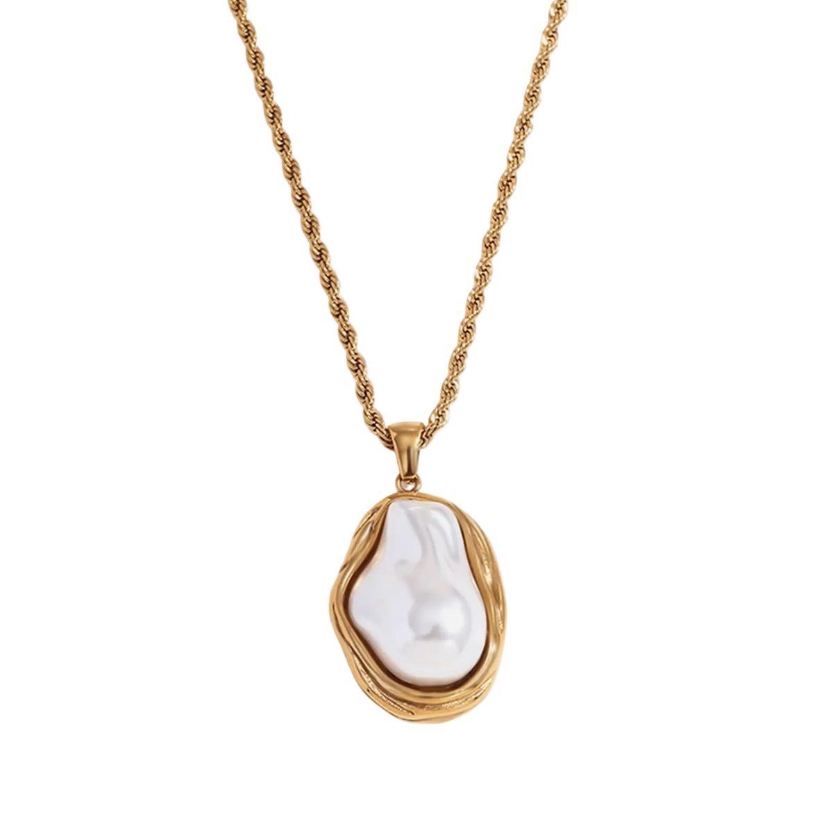 Pearl Embrace Necklace