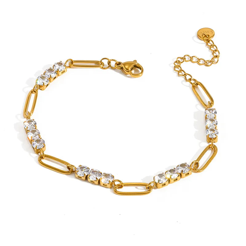 Linked In Sparkle Bracelet