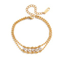 Golden Beaded Sparkle Bracelet
