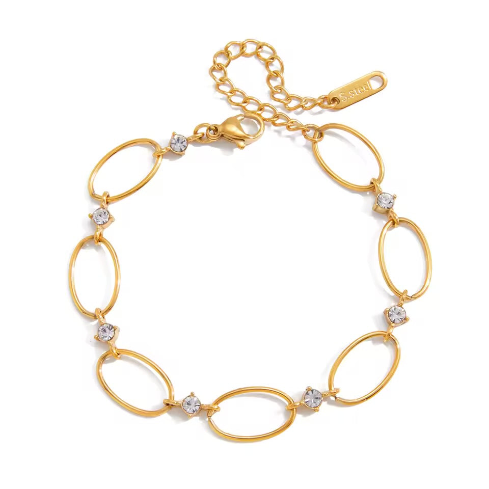 Crystal Link Bracelet