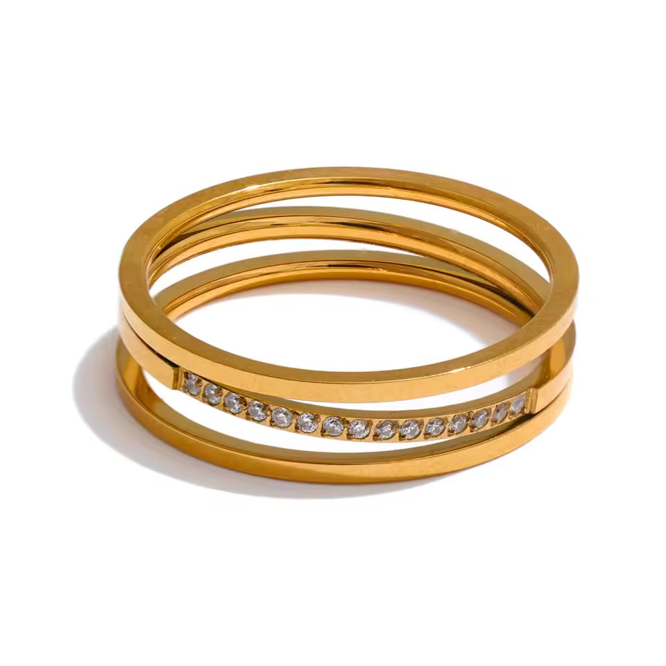 Triple Glow Ring