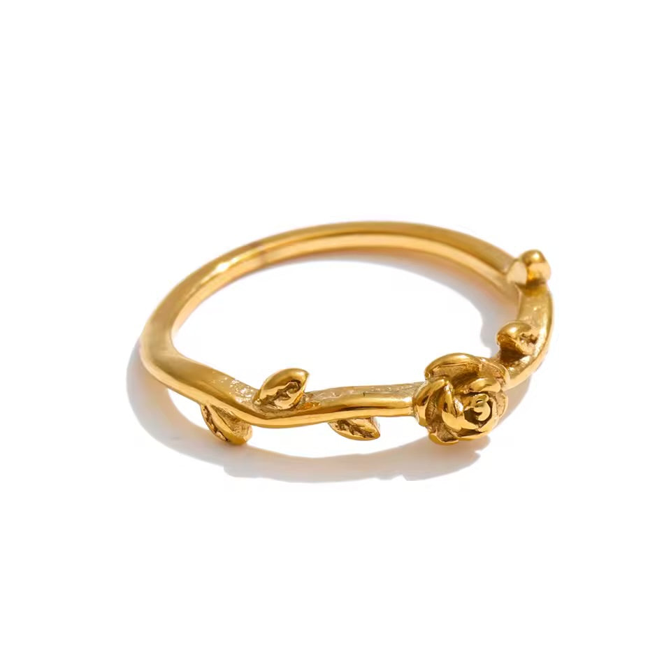 Golden Rose Ring