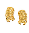 Coiled Cuff Earrings